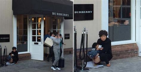 burberry china kid poop